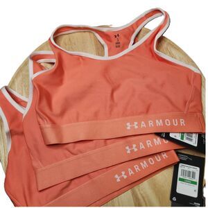 Under Armour Sports Bras Compression Fit Women's size Large Bundle of 3